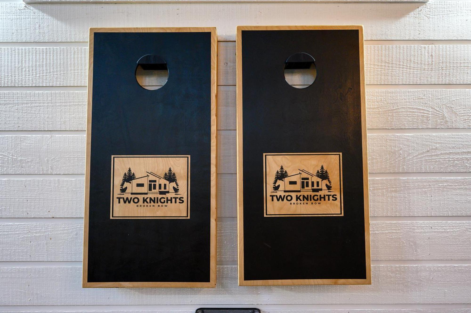 Two Knights Luxury Cabin Broken Bow Ngoại thất bức ảnh