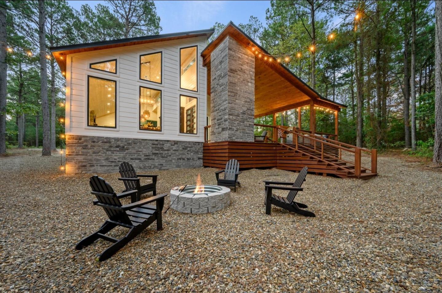 Two Knights Luxury Cabin Broken Bow Ngoại thất bức ảnh
